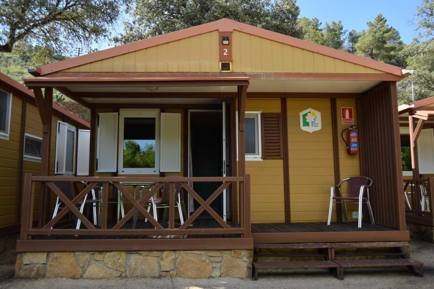 Bungalows, Camping Vega de Francia Sotoserrano Exterior foto